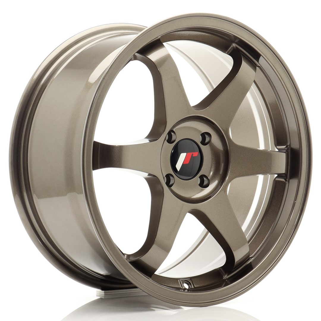 JR Wheels JR3 17x8 ET35 4x100 Bronze Alloy Wheel