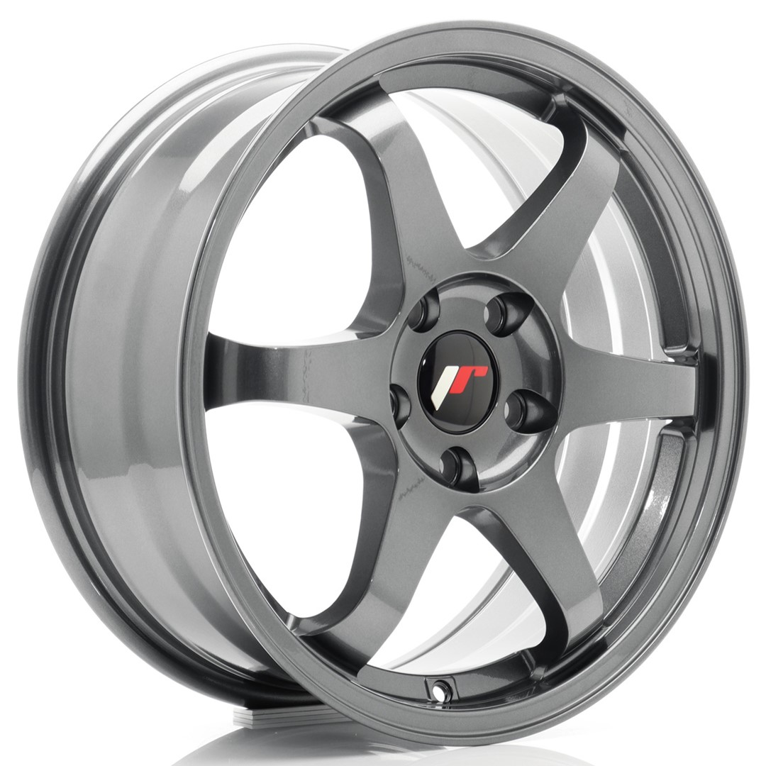 JR Wheels JR3 17x7 ET40 4x114,3 Gun Metal Alloy Wheel