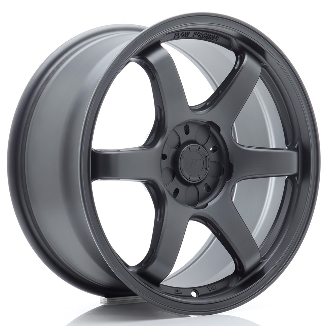 JR Wheels SL03 18x8 ET20-35 5H BLANK Matt Gun Metal Alloy Wheel