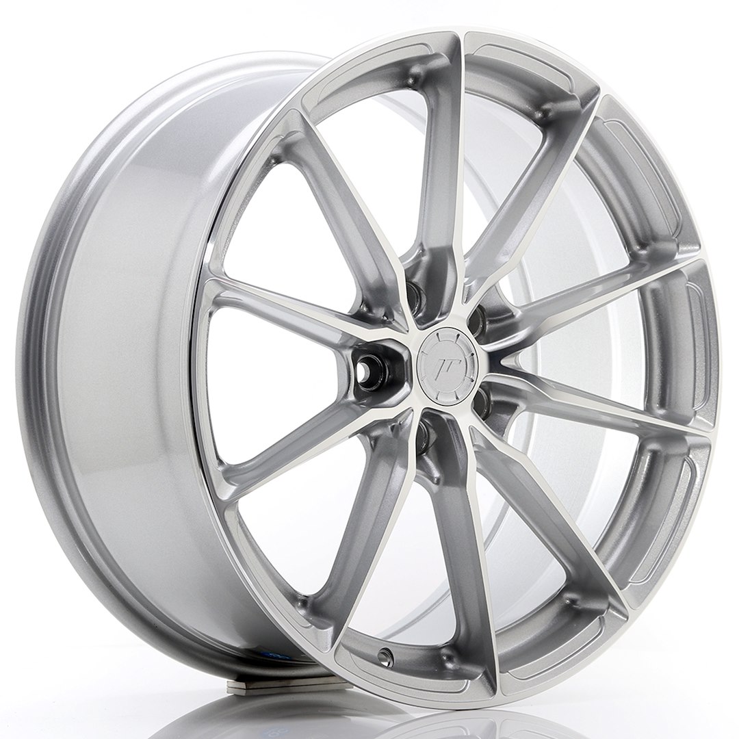 JR Wheels JR37 19x8,5 ET35 5x112 Silver Machined Face Alloy Wheel