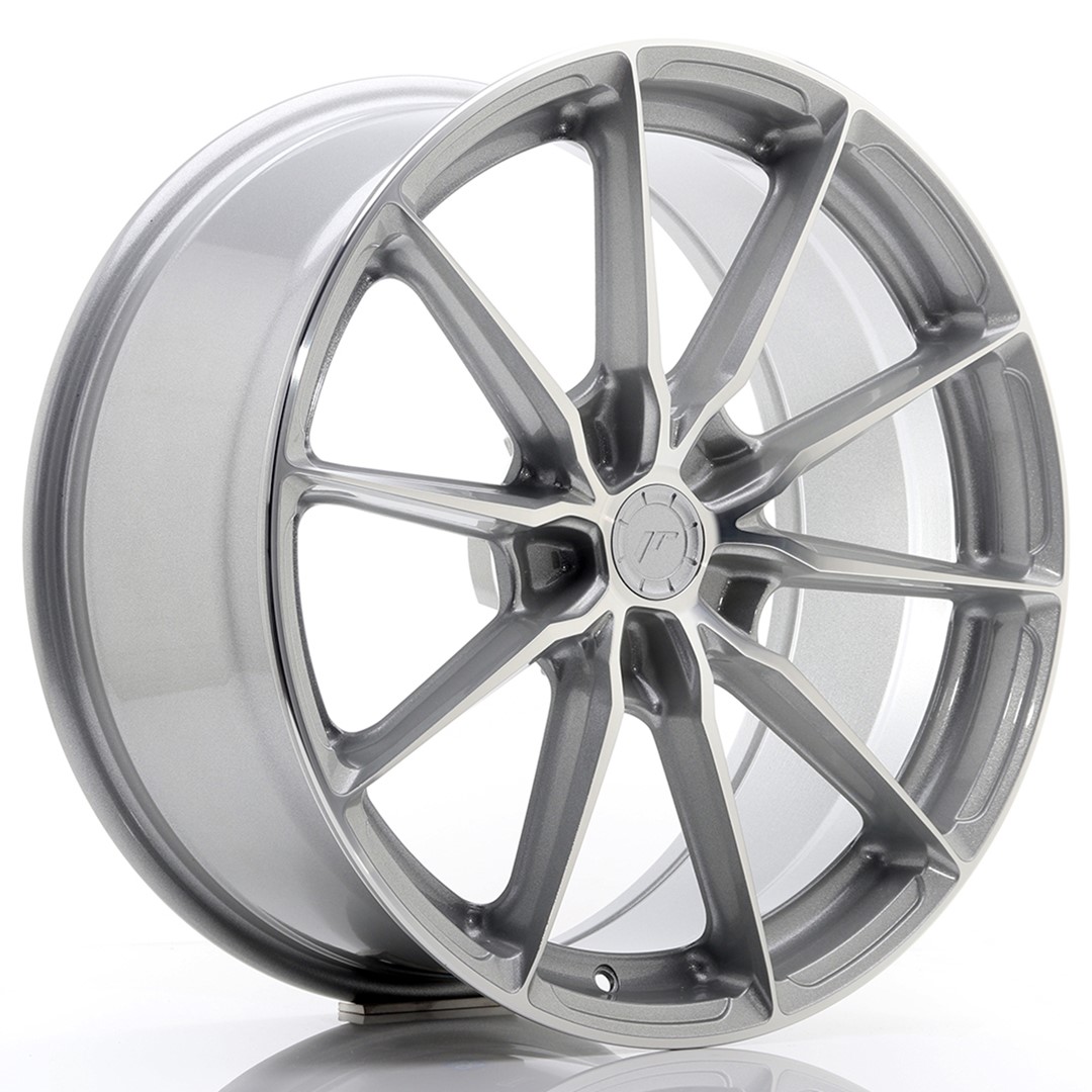 JR Wheels JR37 19x8,5 ET45 5x112 Silver Machined Alloy Wheel