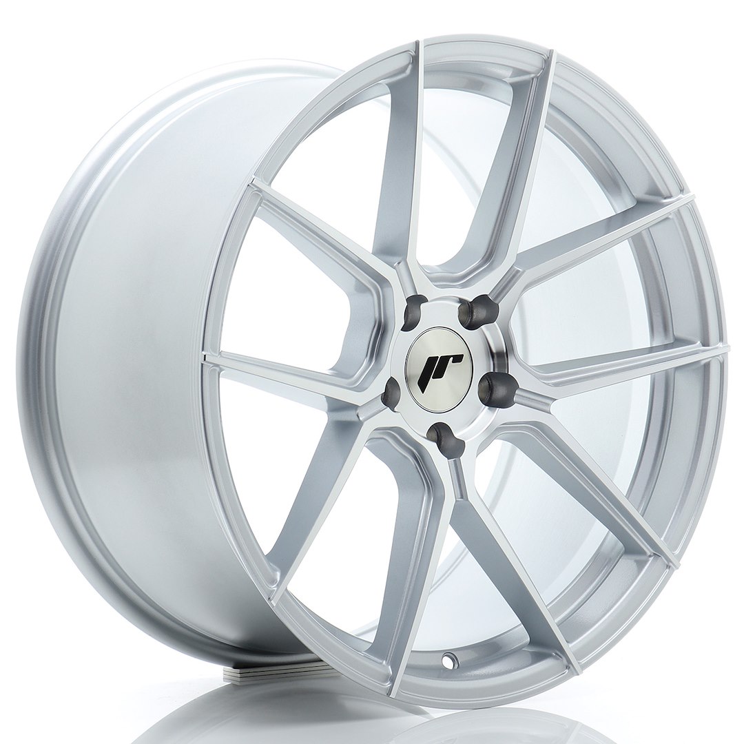 JR Wheels JR30 19x9,5 ET36 5x120 Silver Machined Face Alloy Wheel