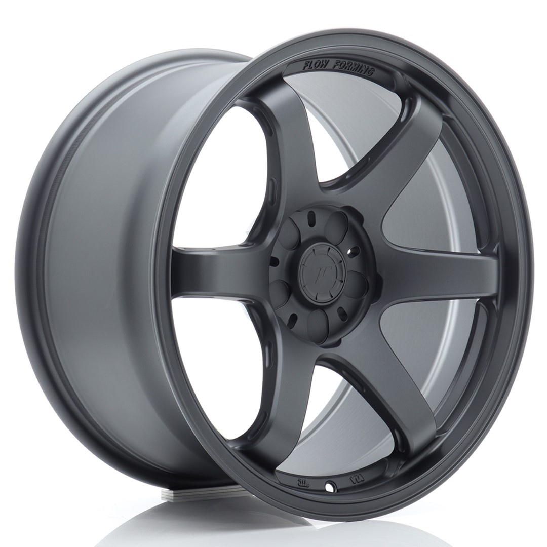 JR Wheels SL03 18x9,5 ET20-38 5H BLANK Matt Gun Metal Alloy Wheel