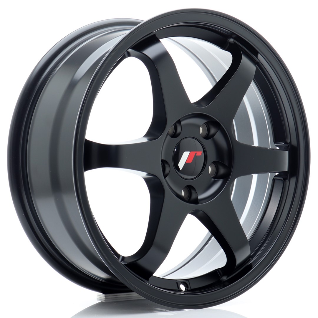 JR Wheels JR3 17x7 ET40 5x114,3 Matt Black Alloy Wheel