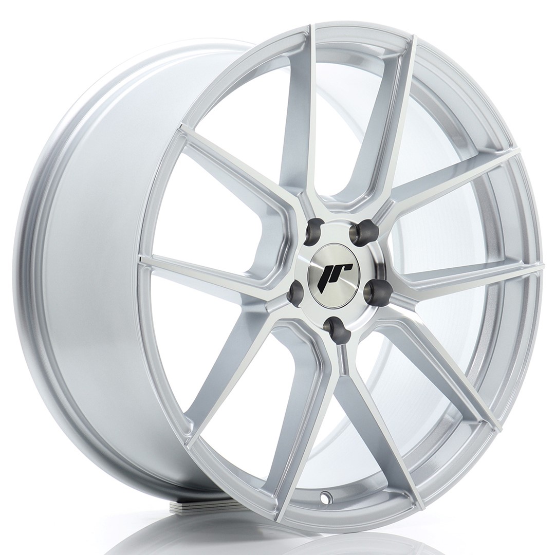 JR Wheels JR30 19x8,5 ET45 5x112 Silver Machined Face Alloy Wheel