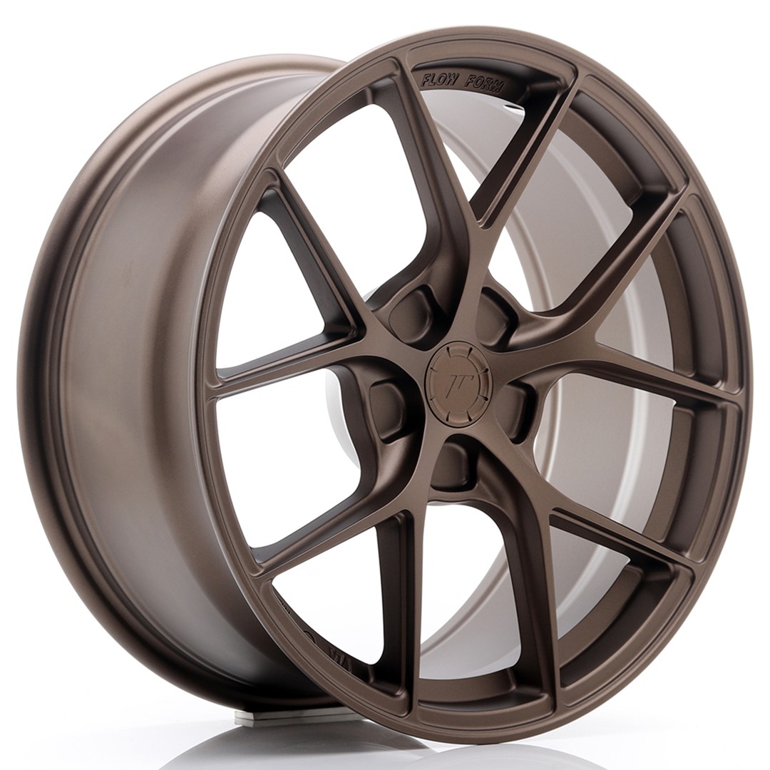 JR Wheels SL01 18x8 ET35 5x100 Matt Bronze Alloy Wheel