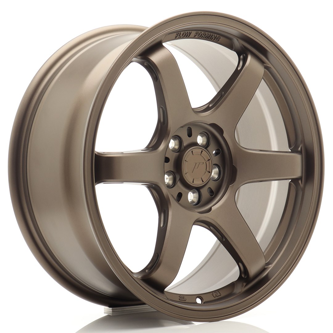 JR Wheels SL03 18x8 ET35 5x100 Matt Bronze Alloy Wheel
