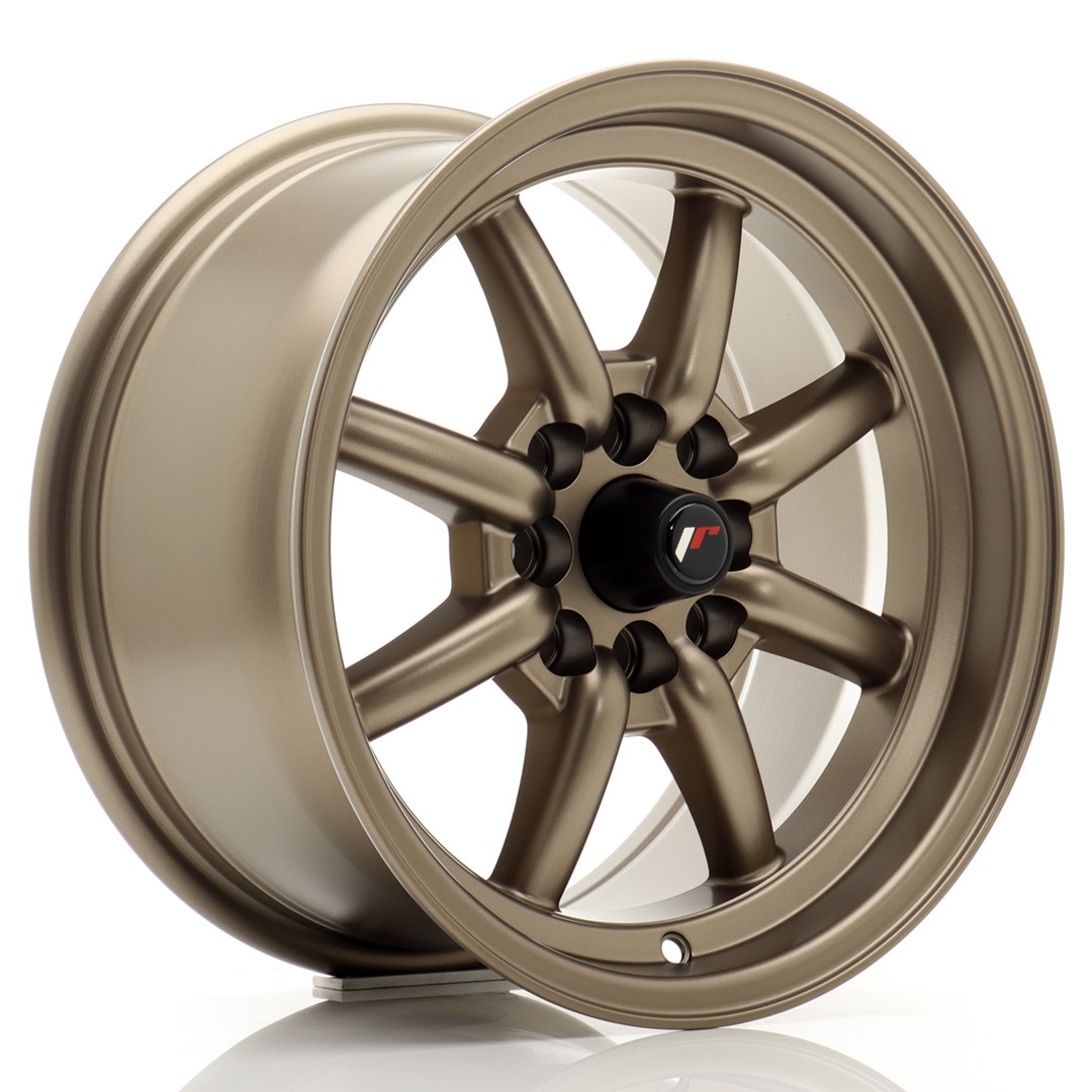 JR Wheels JR19 15x8 ET20 4x100/114 Matt Bronze Alloy Wheel