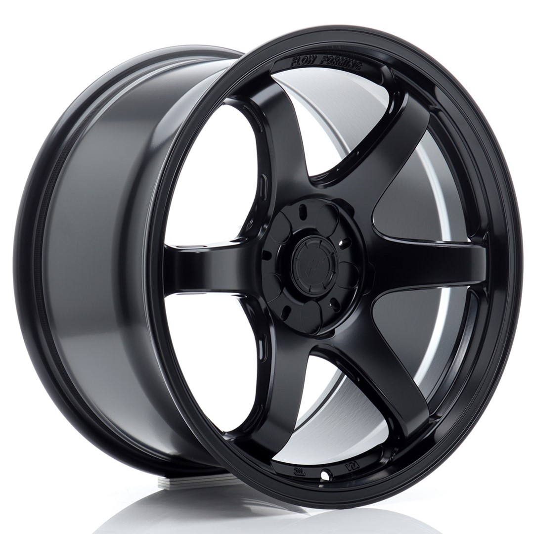 JR Wheels SL03 18x9,5 ET20-38 5H BLANK Matt Black Alloy Wheel