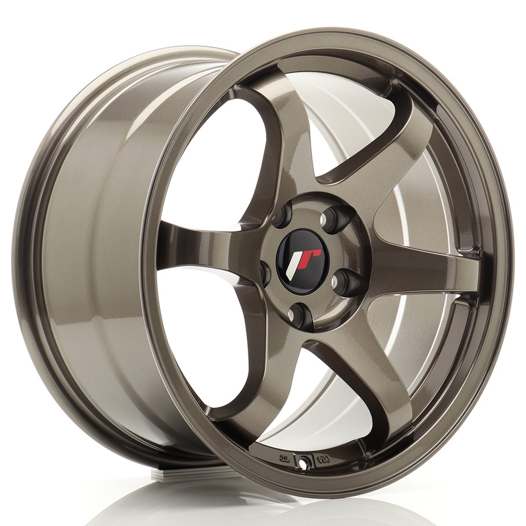 JR Wheels JR3 17x9 ET35 5x120 Bronze Alloy Wheel