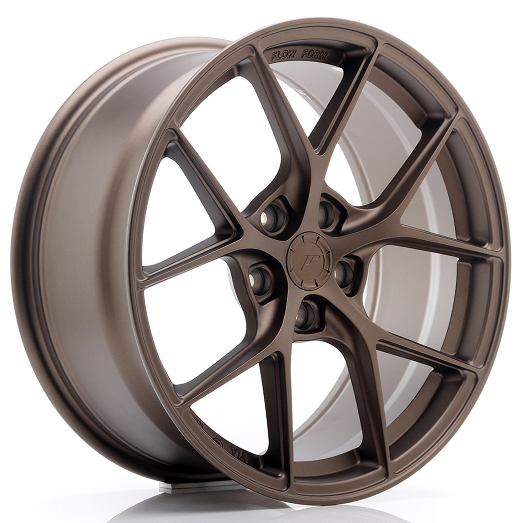 JR Wheels SL01 18x8 ET40 5x112 Matt Bronze Alloy Wheel