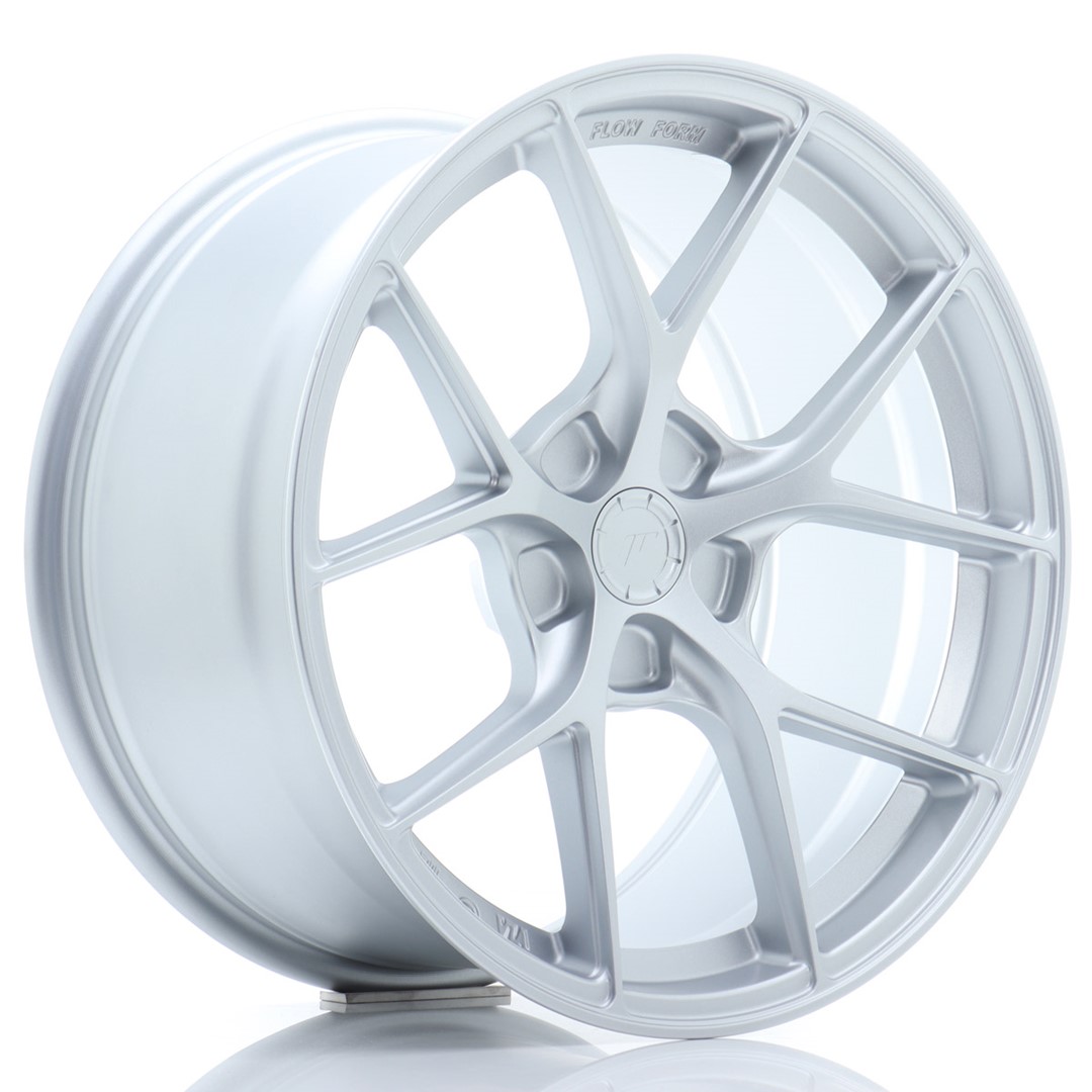 JR Wheels SL01 18x9,5 ET25 5x120 Matt Silver Alloy Wheel