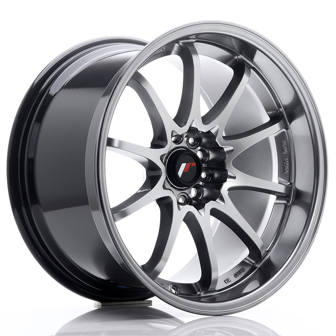 JR Wheels JR5 18x10,5 ET12 5x114,3 Hyper Black Alloy Wheel