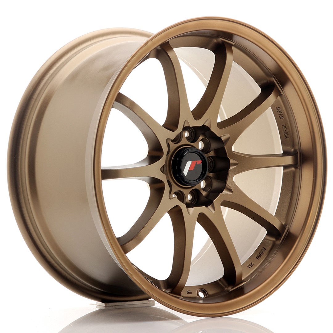 JR Wheels JR5 18x9,5 ET22 5x100/114,3 Dark Anodized Bronze Alloy Wheel