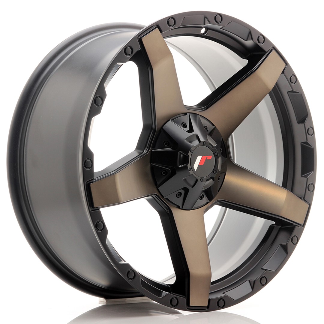 JR Wheels JRX5 20x9 ET20 6x139.7 Titanium Black Alloy Wheel