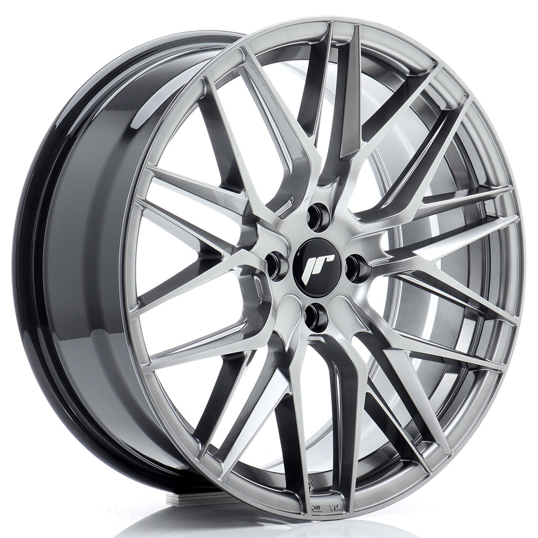 JR Wheels JR28 18x7,5 ET40 4x100 Hyper Black Alloy Wheel