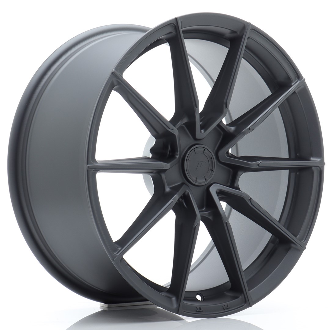 JR Wheels SL02 18x9 ET20-51 5H BLANK Matt Gun Metal Alloy Wheel