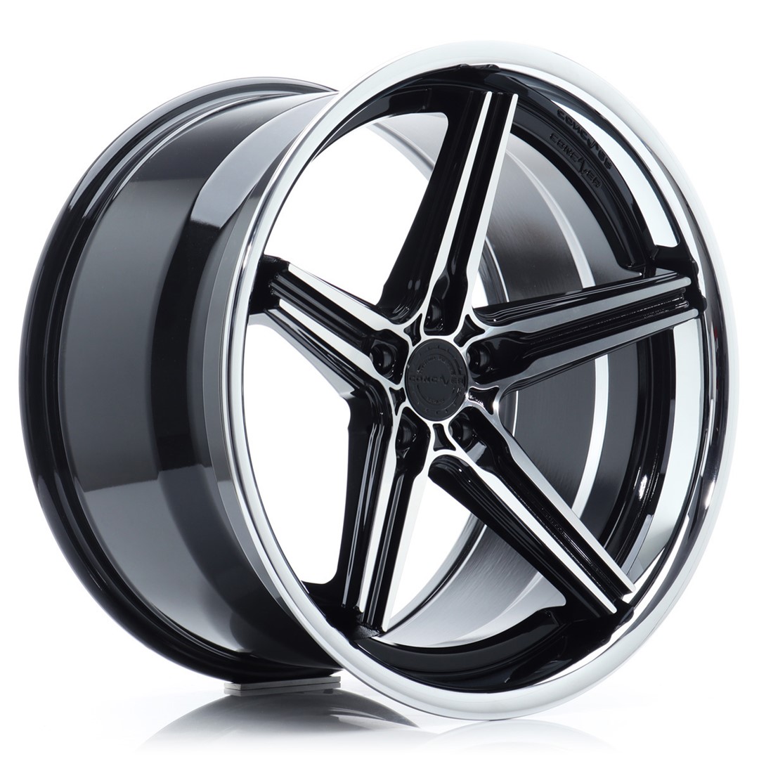 Concaver CVR9 20x8 ET20-42 BLANK Black Diamond Cut Alloy Wheel