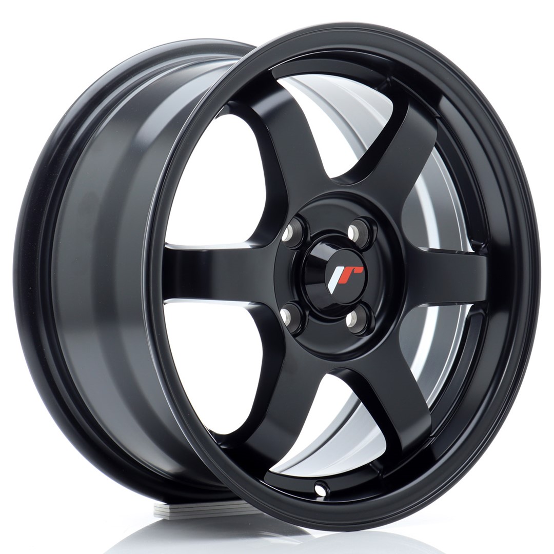 JR Wheels JR3 15x7 ET40 4x114,3 Matt Black Alloy Wheel