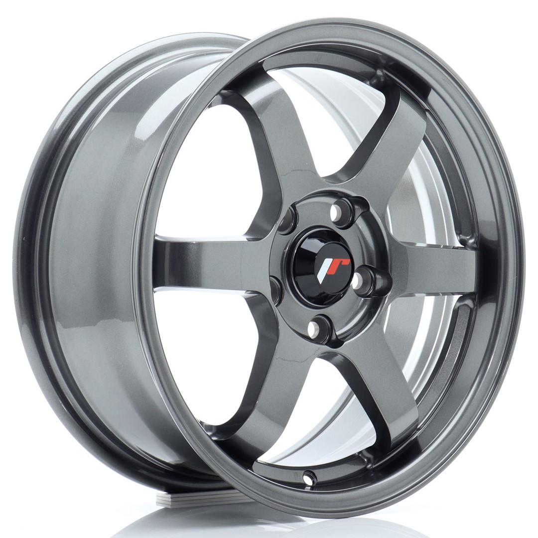 JR Wheels JR3 16x7 ET25 4x100 Gun Metal Alloy Wheel