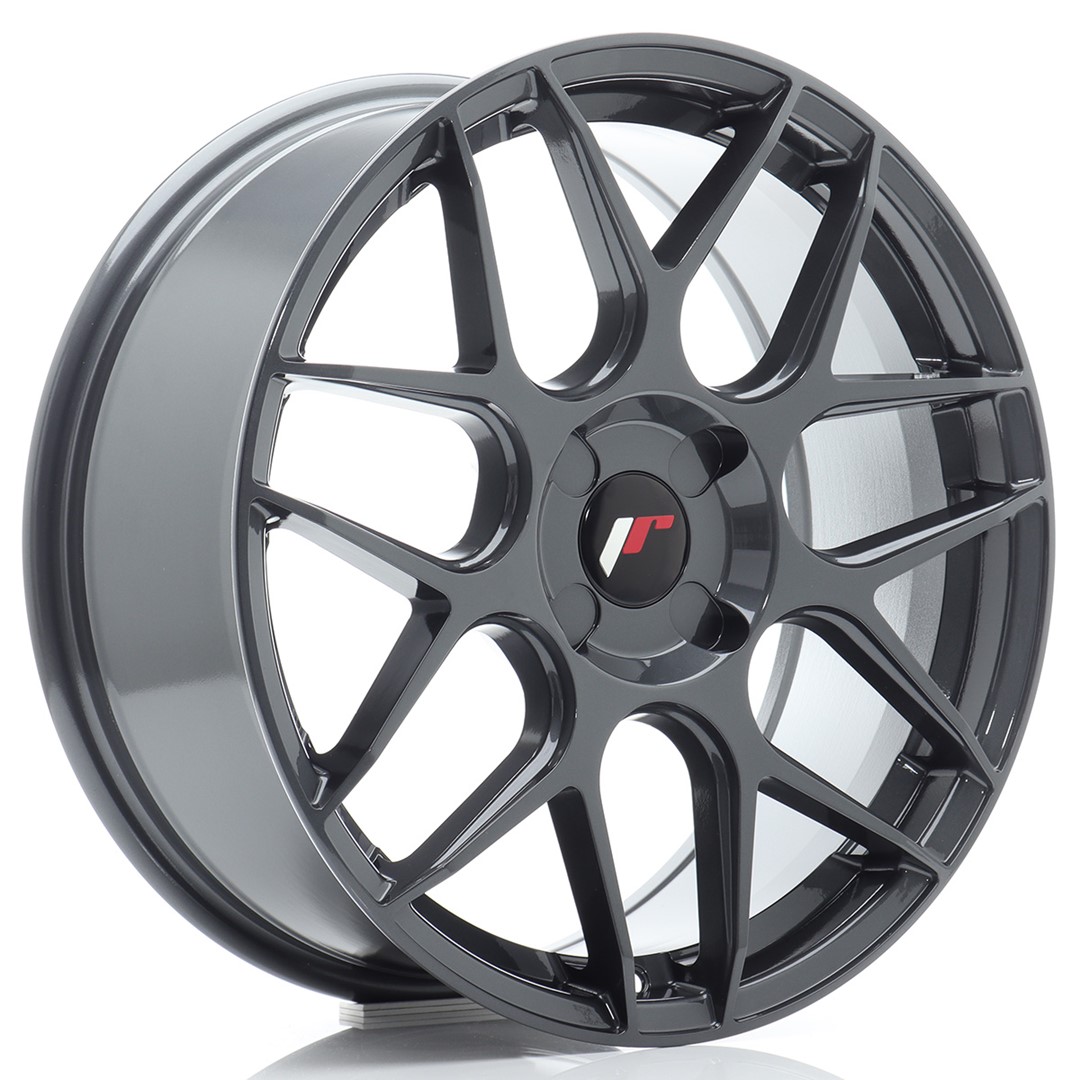 JR Wheels JR18 18x7,5 ET20-40 4H BLANK Hyper Gray Alloy Wheel