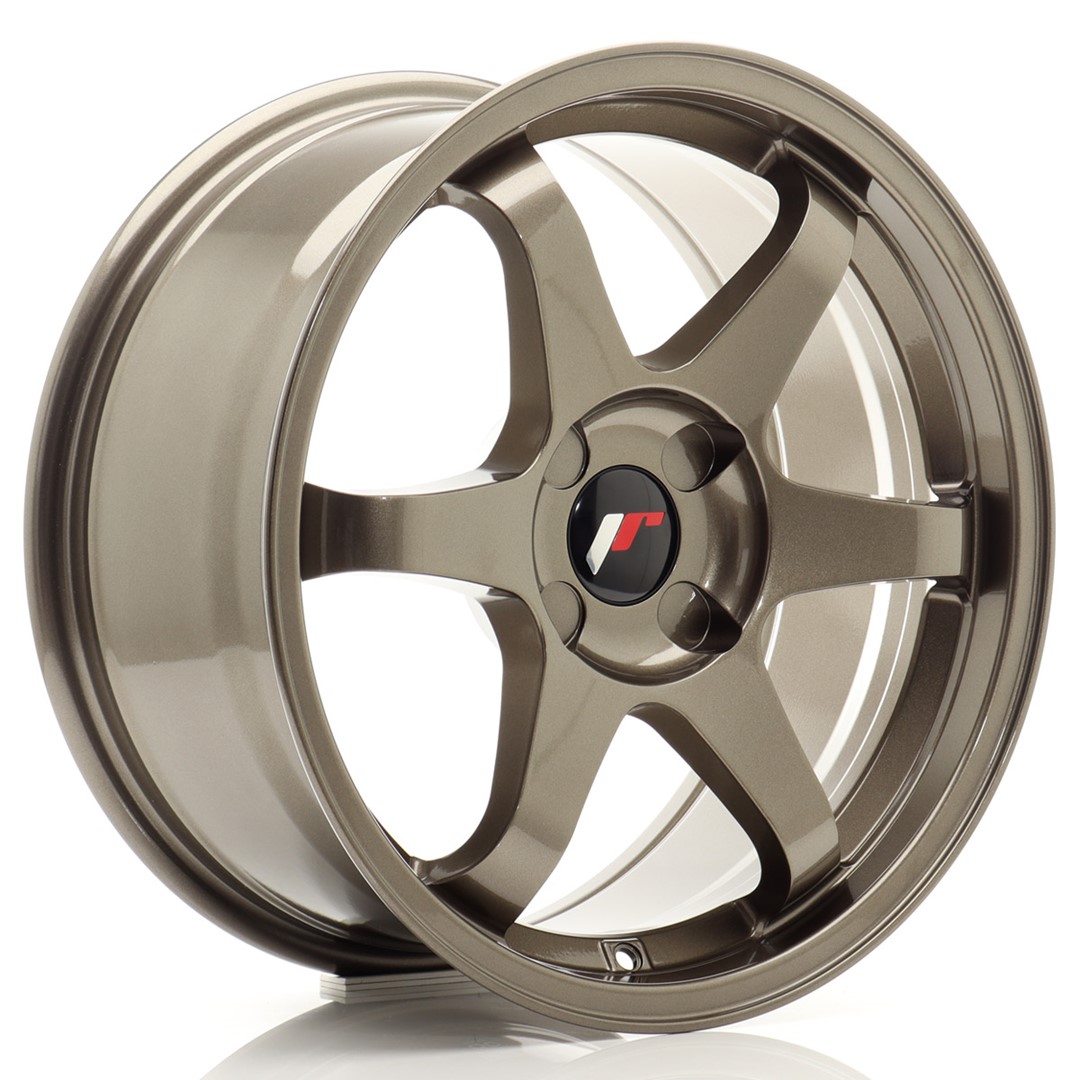 JR Wheels JR3 17x8 ET20-35 4H BLANK Bronze Alloy Wheel