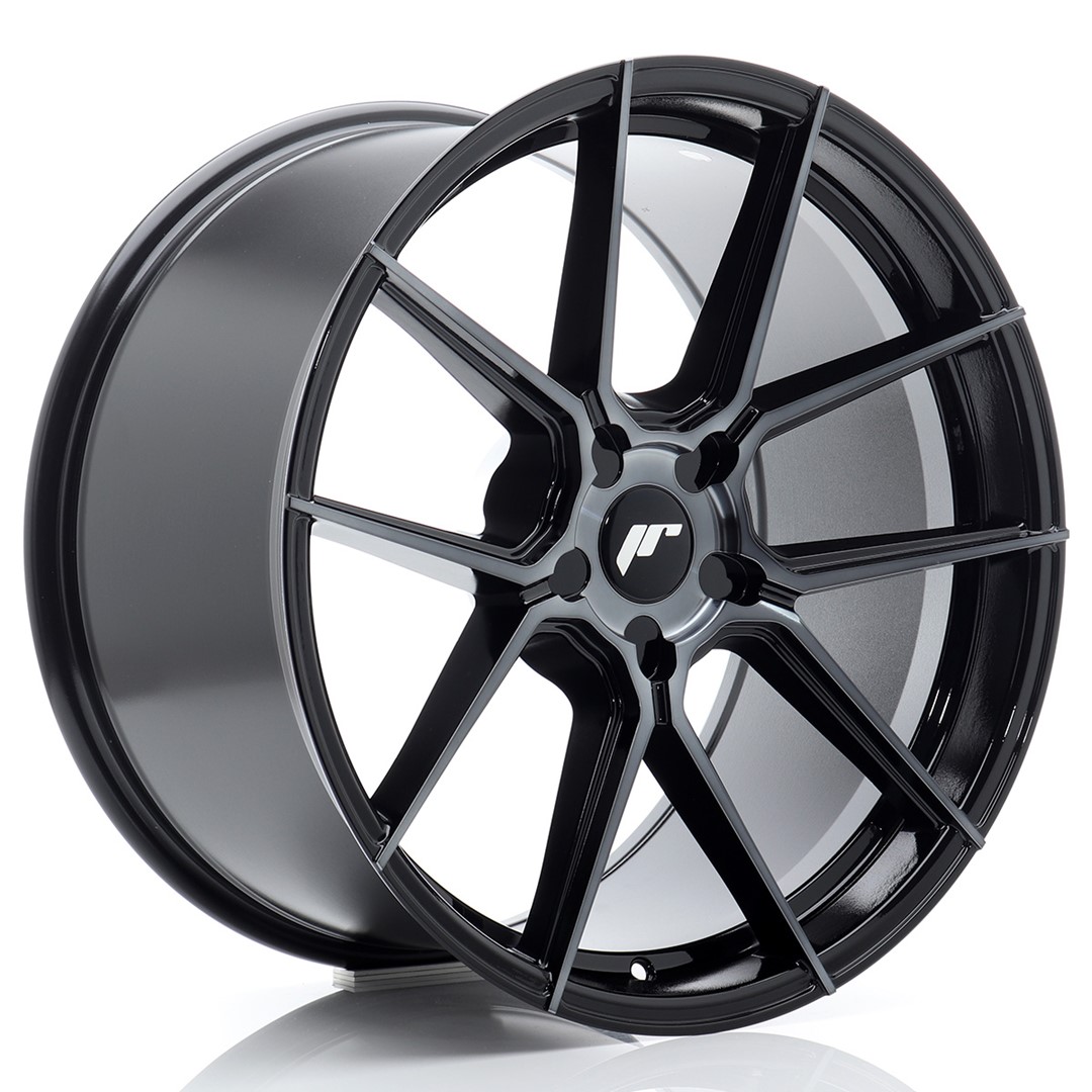 JR Wheels JR30 20x10 ET41 5x120 Black Machined Alloy Wheel