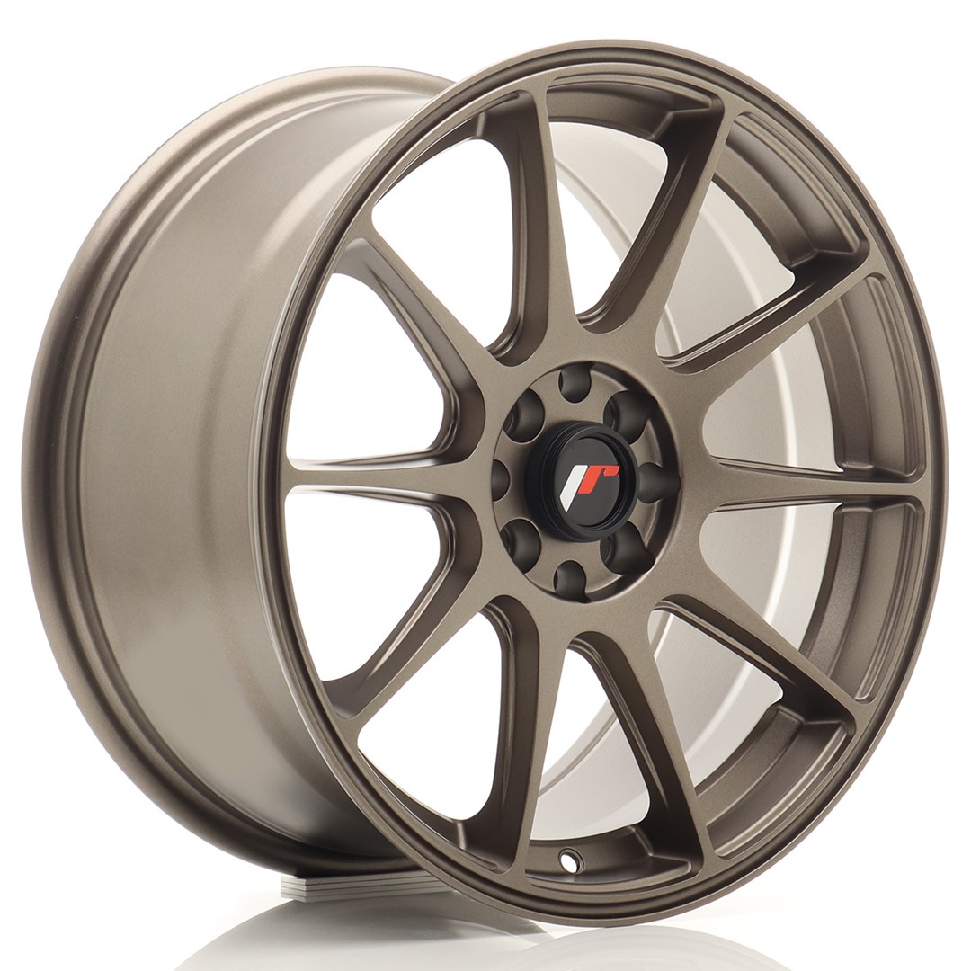 JR Wheels JR11 17x8 ET35 5x100/108 Matt Bronze Alloy Wheel