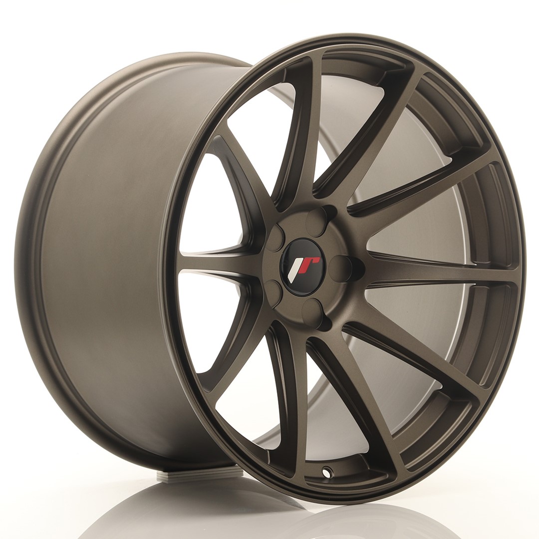 JR Wheels JR11 19x11 ET15-25 5H BLANK Matt Bronze Alloy Wheel