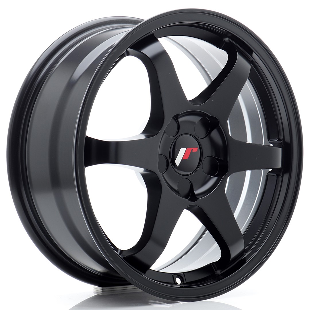 JR Wheels JR3 17x7 ET20-42 5H BLANK Matt Black Alloy Wheel