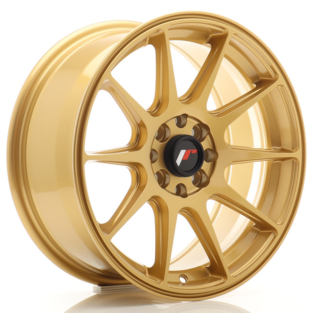 JR Wheels JR11 16x7 ET25 4x100/108 Gold Alloy Wheel