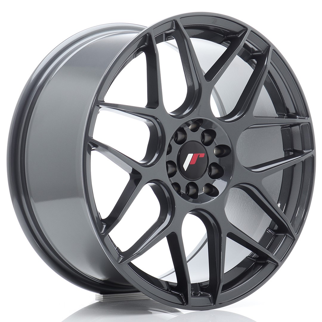 JR Wheels JR18 18x8,5 ET45 5x112/114 Hyper Gray Alloy Wheel