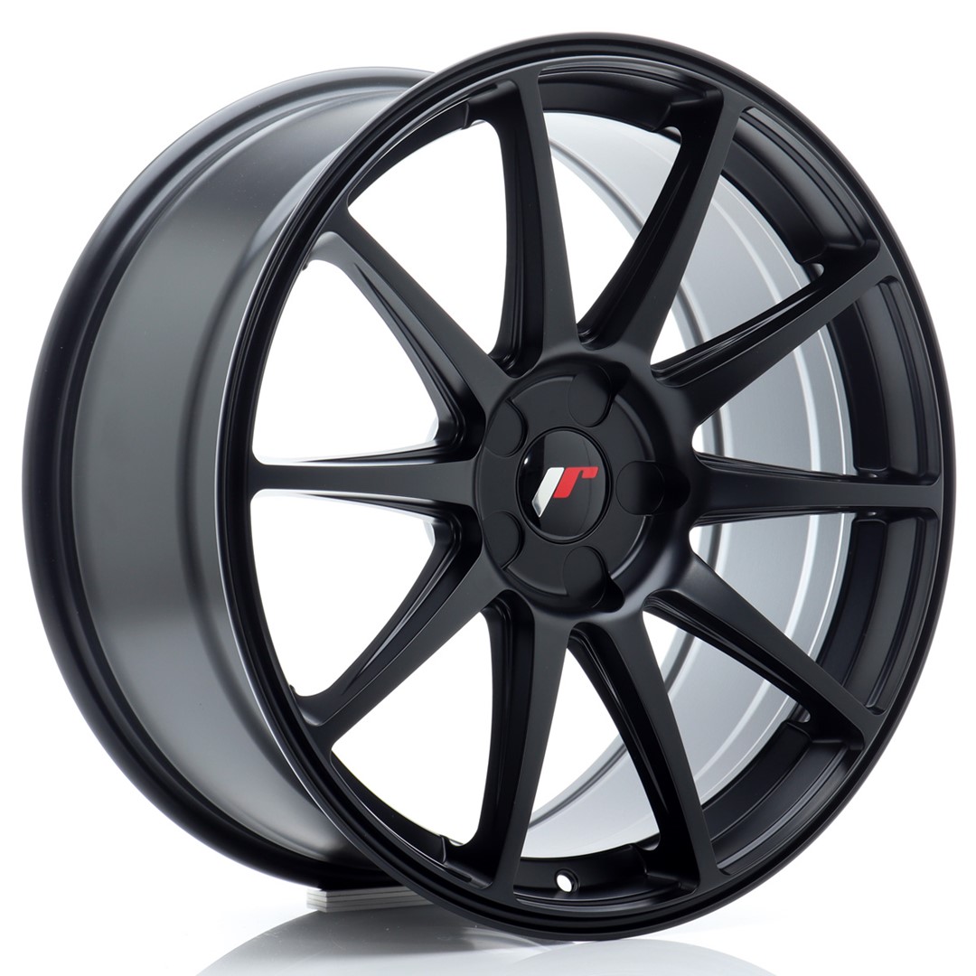 JR Wheels JR11 19x8,5 ET20-42 5H BLANK Matt Black Alloy Wheel