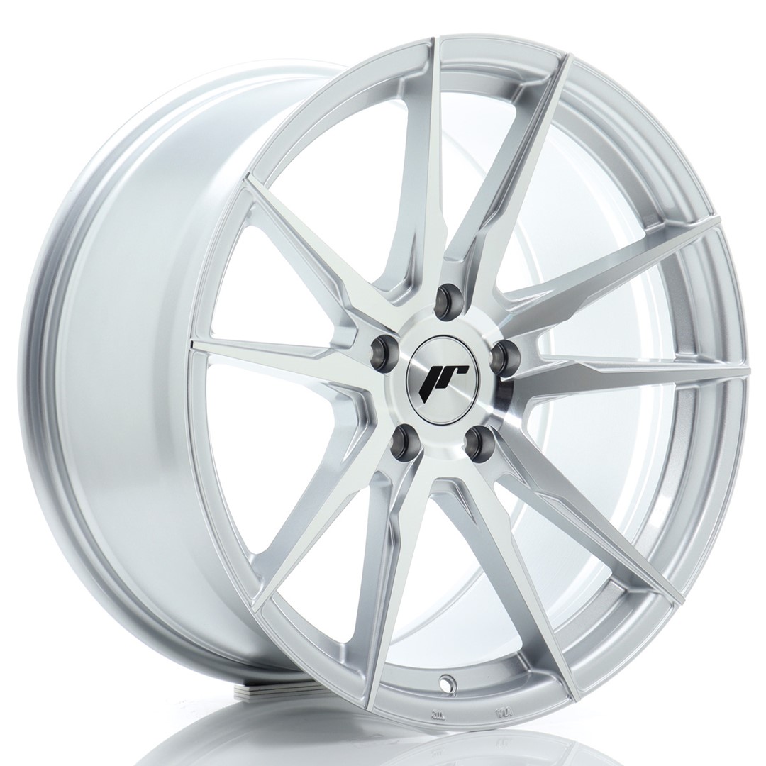 JR Wheels JR21 19x9,5 ET41 5x120 Silver Machined Face Alloy Wheel