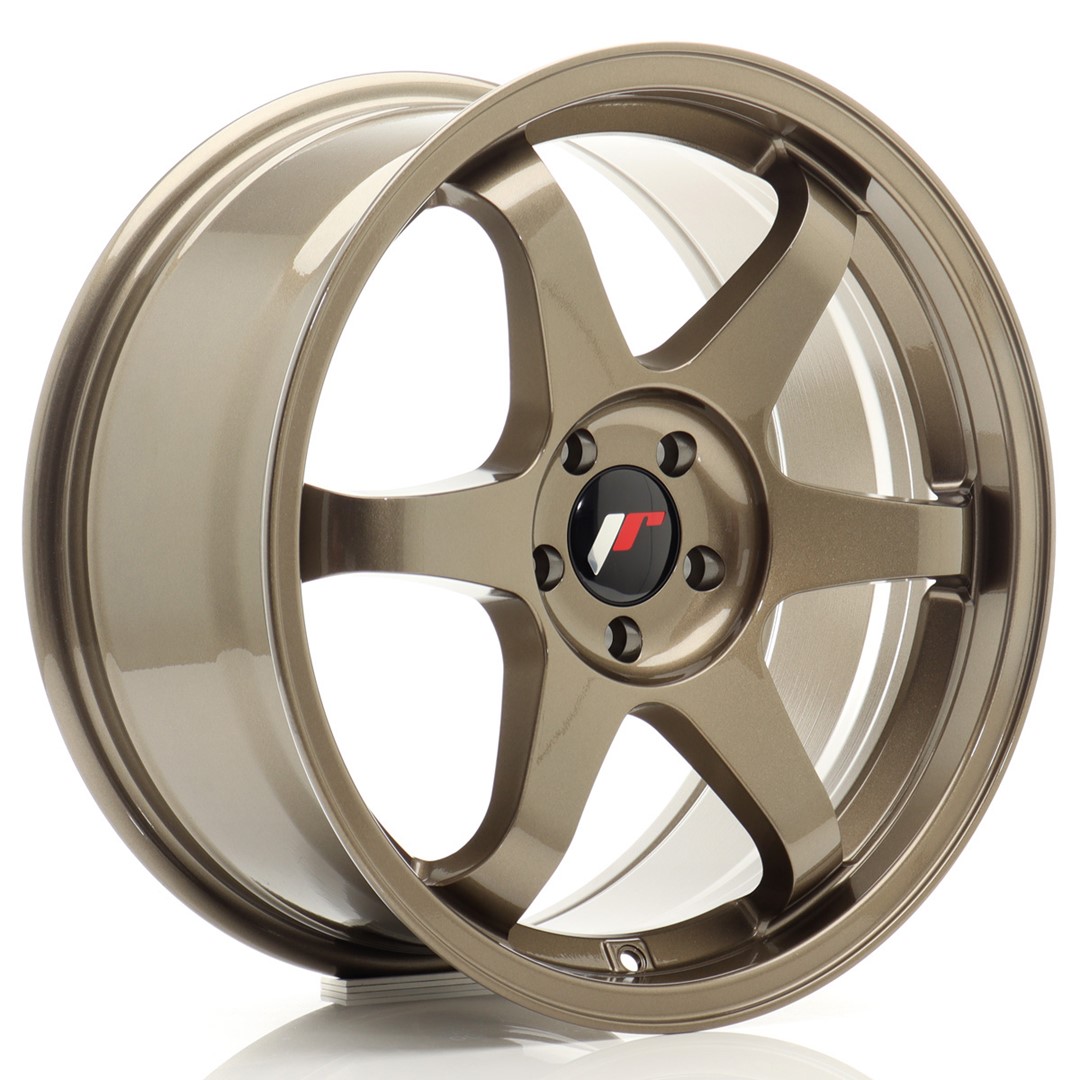 JR Wheels JR3 17x8 ET35 5x100 Bronze Alloy Wheel