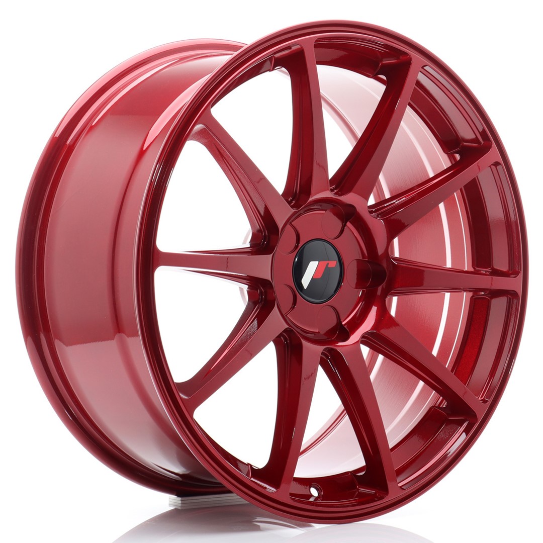 JR Wheels JR11 19x8,5 ET35 5x120 Platinum Red Alloy Wheel