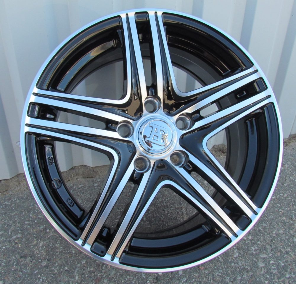 R15x6.5 5X105 ET 39 56.6 LU048 (048156584M) Black Polished (MB) For RACIN (K3)